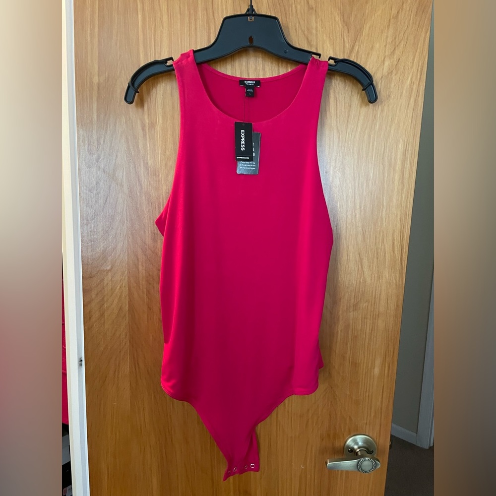 Pink Bodysuit Top